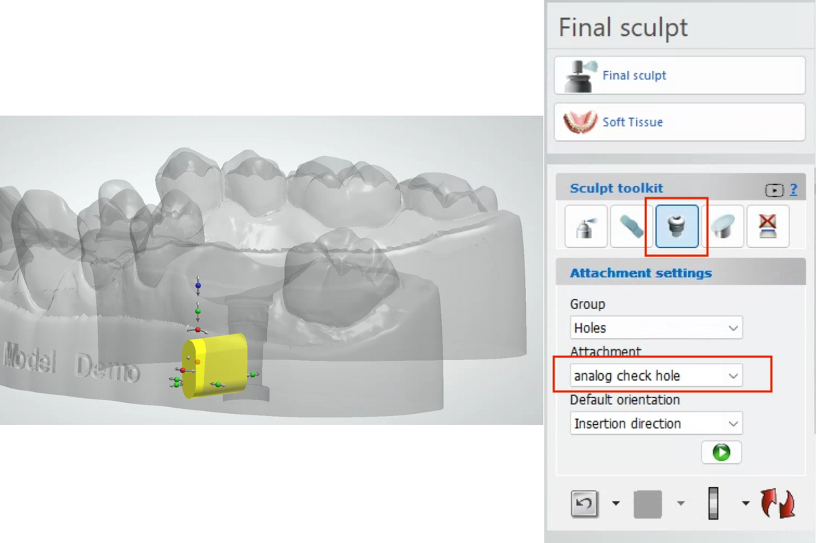 Articolatore Dentale Stampato In 3D – 3 Forme, Cornice Per Modelli Mascellari, Nuovo