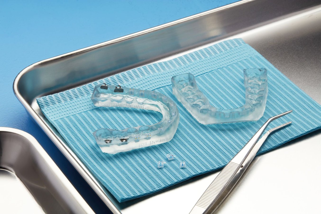 Indirect bonding trays